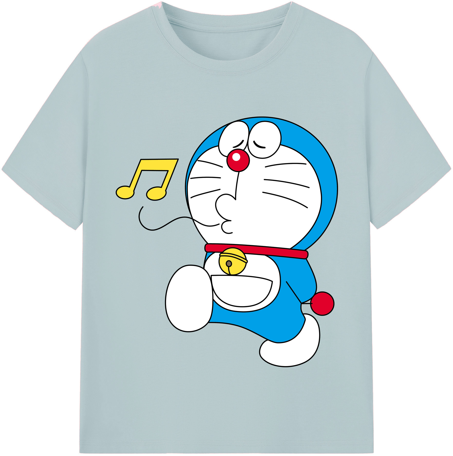 （画像用） ドラえもん Doraemon 綿100％半袖Tシャツ（フロントプリント）